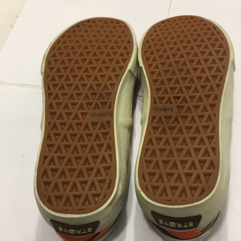 NWOT Stroya  Stripe Orange/ Camo Shoes. Size: 9.0 - Picture 5 of 8